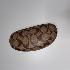 Coach eyeglass case